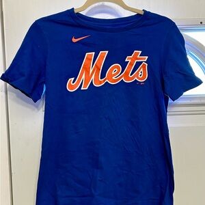 EUC Nike Boys L Blue Mets T-Shirt - #20 Alonso